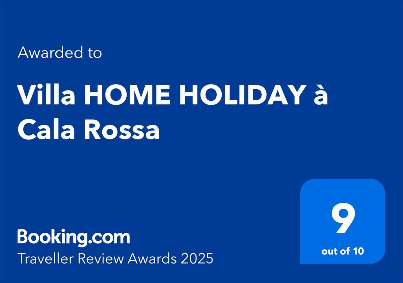 Villa HOME HOLIDAY à Cala Rossa Lecci Exterior foto